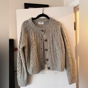 Old Navy cozy gray cardigan